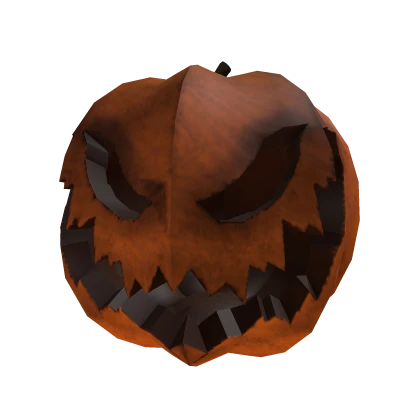Spooky Pumpkin Head
