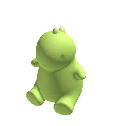 Green Dino Plushie