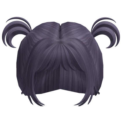 Short Curly Pigtails Lavender
