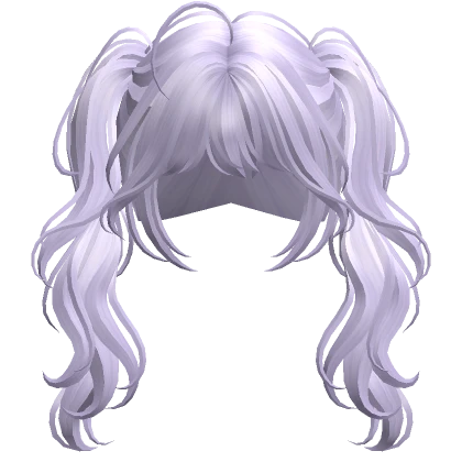 High Fluffy Pigtails(Light Purple)