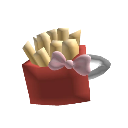 French Fries Hairclip