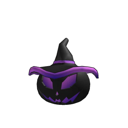 Purple Pumpkin Head