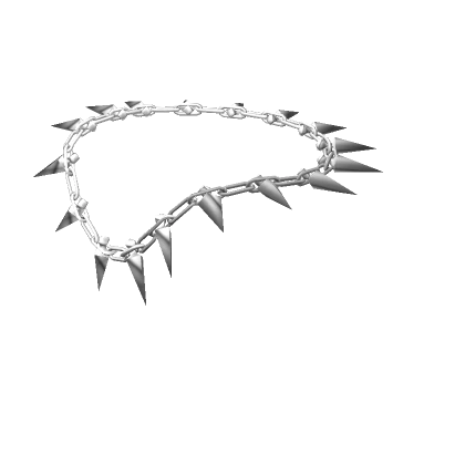 1.0 Spiky Necklace (Silver) 