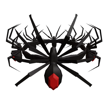 Spider Crown Black