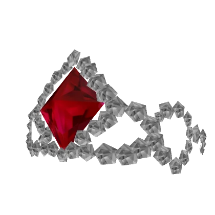 Ruby Crystalline Tiara