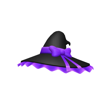 Halloween Witch Hat - Purple