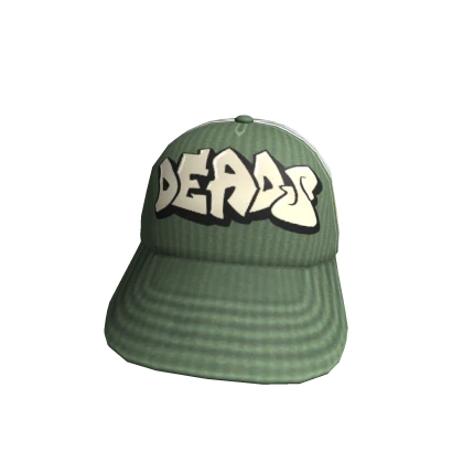 Green&Beige Y2K Deads cap