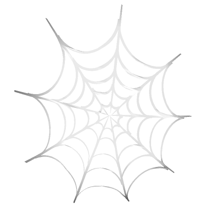 Face Spider Web 🕷️ V1 White 