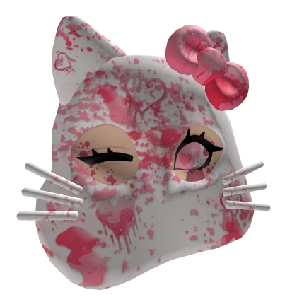 Pink Blood (Fake) Kitten Cloth / 2vr