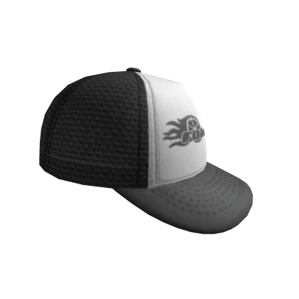 SIDEWAYS ROADSTER TRUCKER CAP -- GRAY