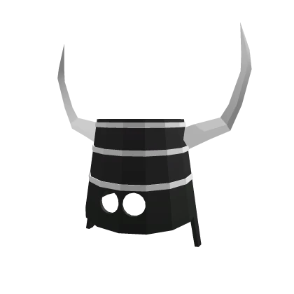 Black & White Bucket (With Horns)