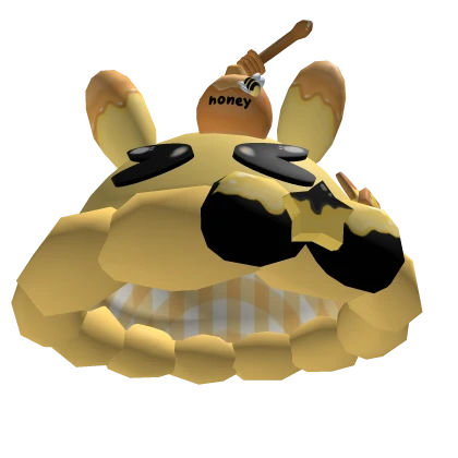 kawaii yellow bee hat w honey ☆