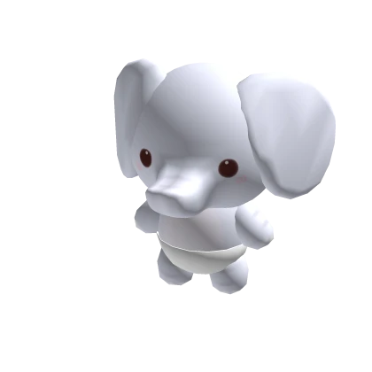 ♡ baby elephant plush blue