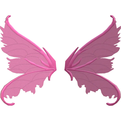 pink fairy wings