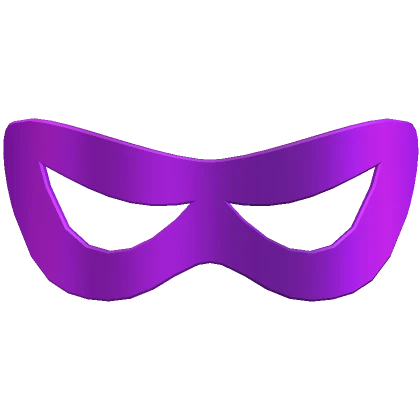 purple superhero mask