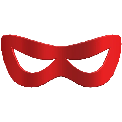 red superhero mask