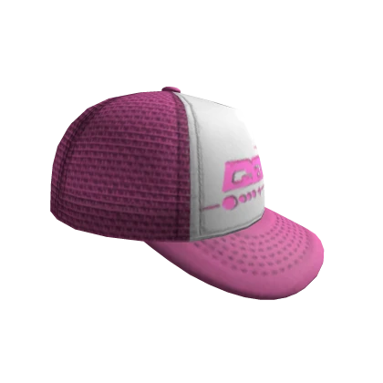 SIDEWAYS GENK TRUCKER CAP -- PINK
