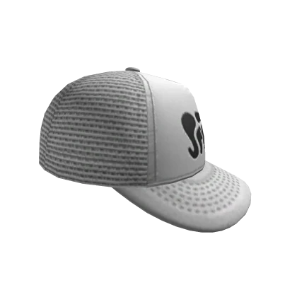SIDEWAYS SPIRIT TRUCKER CAP -- WHITE