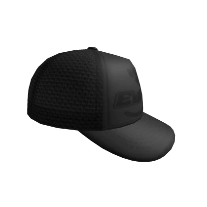 SIDEWAYS EUREKA TRUCKER CAP -- BLACK