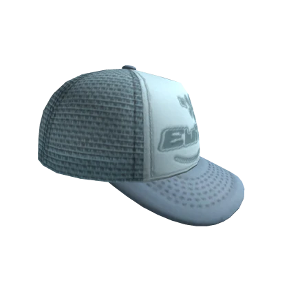 SIDEWAYS EUREKA TRUCKER CAP -- SKY BLUE