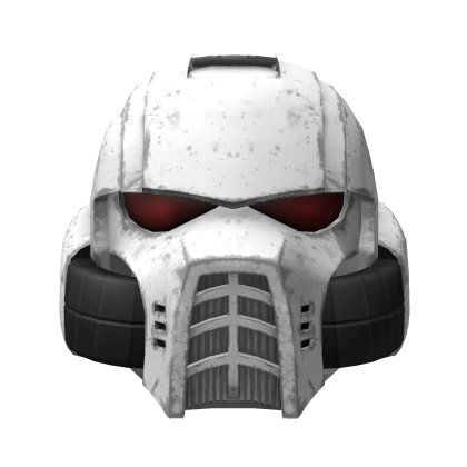 White Azrael Power Helmet