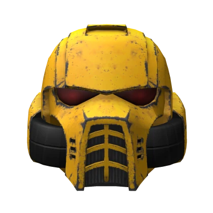 Yellow Azrael Power Helmet