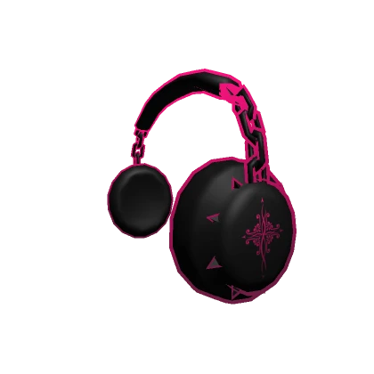 Pink Headphones