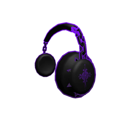 Purple Headphones