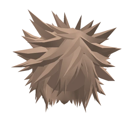 Blonde Spiky Anime Hair