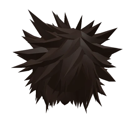 Brown Spiky Anime Hair