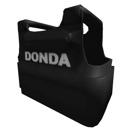 Black Donda Kanye Tactical Vest [1.0]