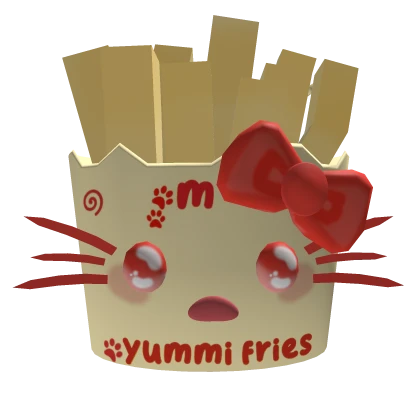 kawaii cat fast food french fries 3.0 ☆