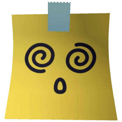 Hypno Sticky Note Mask