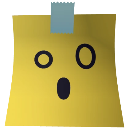 Ghost Sticky Note Mask