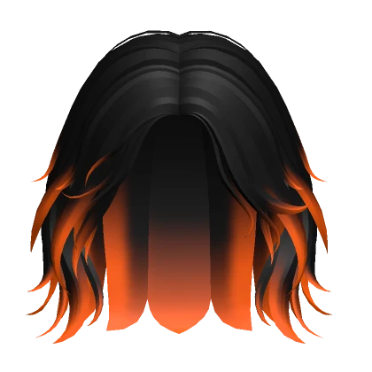 Halloween Short Wavy Hair (Orange)