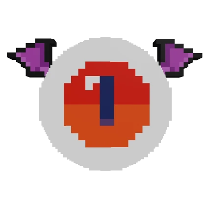 8BIT HALLOWEEN Bat Eyes