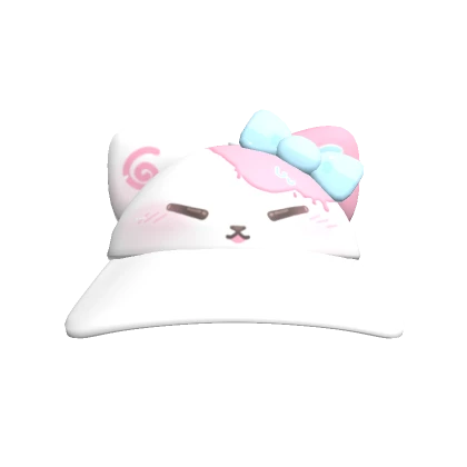 Kawaii Candy Cat Hat Pink