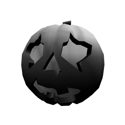 Dark Evil Pumpkin Head