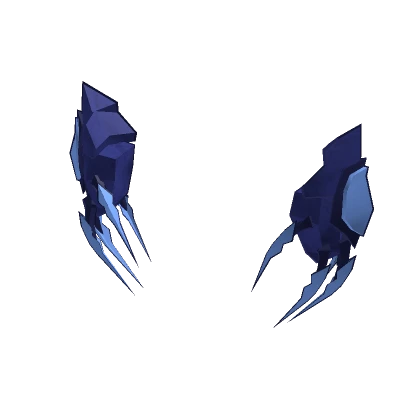 Slate Blue Anime Claws 