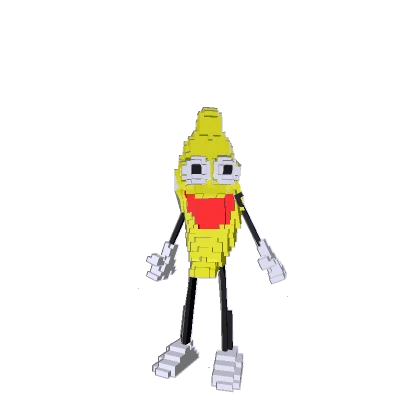 Voxel Banana