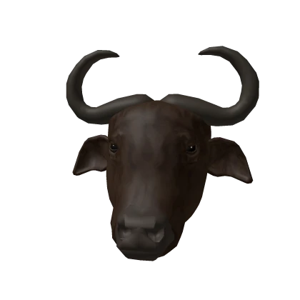 Buffalo Head Animal Horns