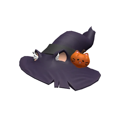 Pumpkin Witch Queen Hat