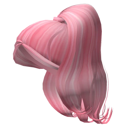 Y2K Sleek Ponytail in Pink