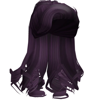 Curly Glam Ponytail in Purple