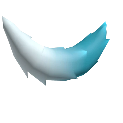 Blue-White Fluffy Tail 