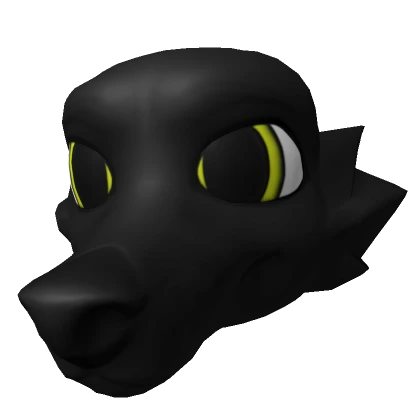 Black Fox Head