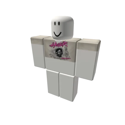 beige “hellstar” crop tee