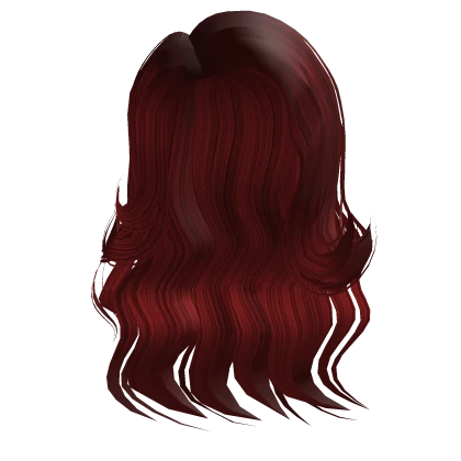 Glamorous Model hair in Red