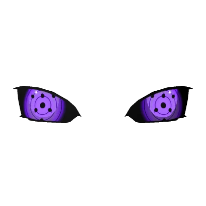 Glowing Otsu Clan Eyes Purple