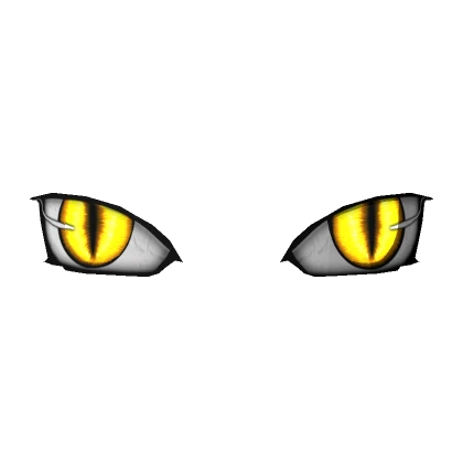 Glowing Cat Eyes Bright Yellow